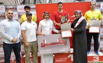 بالصور الصقري يتوج أبطال وقت اللياقة لكرة الطاولة
