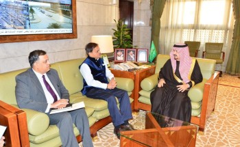 سمو أمير منطقة الرياض يستقبل السفير الهندي لدى المملكة