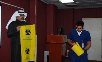 تهيئة المتدربين الجدد في مستشفى الفيصل بالاحساء بمحاضرة إرشادية