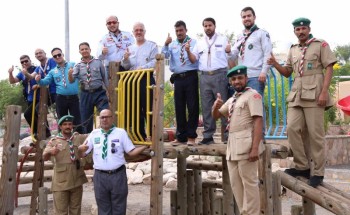 جولة سياحية لكشافة المملكة في ولاية نزوى العمانية