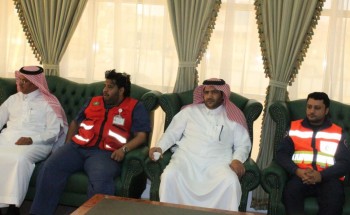 مدير عام فرع هيئة الهلال الأحمر بمنطقة الباحة يلتقي محافظ محافظة بالجرشي