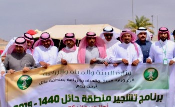 انطلاق أسبوع البيئة وبرنامج التشجير بمدينة انبوان