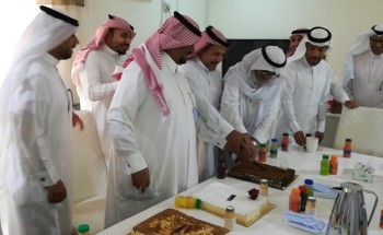 حفل المعايدة بمكتب المتابعة الاجتماعية بالأحساء