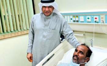 رئيس الفنون الشعبية بمحافظة الكامل يطمئن على صحةاحد فرسان كوكبة الكامل المشاركة بمهرجان الجنادرية ” ٣٣”