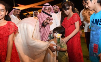 في كرنفال رائع محافظ الدرب القحطاني يشرف حفل المحافظة بمناسبة عيد الفطر المبارك