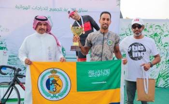 دراج حرس الحدود جساس يحقق المركز الأول في سباق الطائف المفتوح