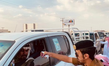 رئيس مركز الحفاير يدشن مبادرة حسن الوفادة