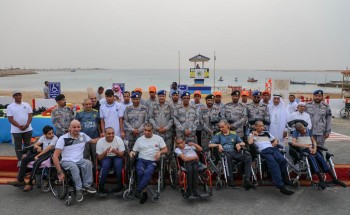 حرس الحدود يحتفي بذوي الاحتياجات الخاصة في ينبع