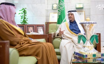 نائب أمير الرياض يهنئ الأمير محمد بن سلطان بمناسبة تحقيق اسطبله المركز الأول في سباق خيل الإنتاج المحلي