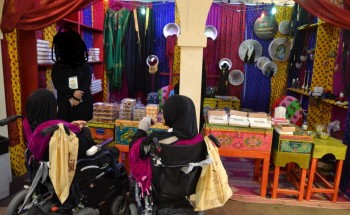 زيارة مركز التأهيل الشامل للإناث بالأحساء لمهرجان التمور تحت شعار«ويالتمر أحلى»