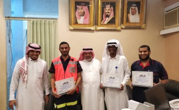 الهلال الأحمر ينفذ محاضرة بعنوان ” الاسعافات الأولية” بثانوية عيبان