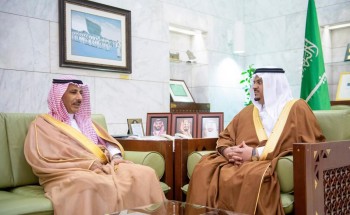 نائب أمير منطقة الرياض يستقبل محافظ الهيئة العامة للصناعات العسكرية