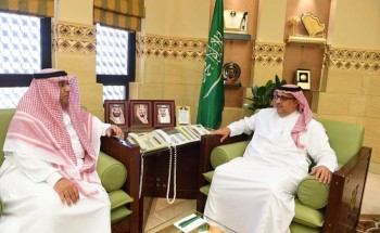 وكيل إمارة الرياض يستقبل أمين المنطقة