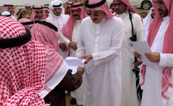 أمير منطقة جازان يلتقي مشايخ وأهالي محافظة هروب بمركز منجد