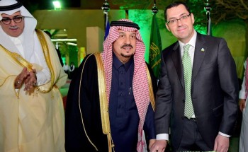 أمير منطقة الرياض يشرف حفل سفارة جمهورية إيرلندا