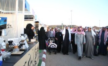نائب أمير حائل يقف على مشاريع وخدمات منتزه السمراء السياحي
