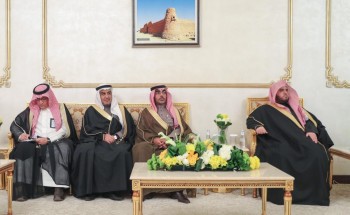 أمير منطقة الحدود الشمالية يستقبل النائب العام