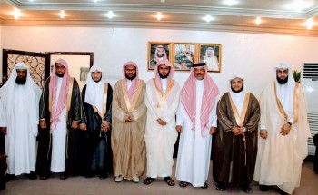 “محافظ صامطة زعلة”يستقبل قضاة المحكمة العامة بالمحافظة