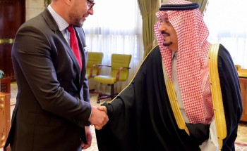 أمير منطقة الرياض يستقبل سفير نيوزيلندا لدى المملكة