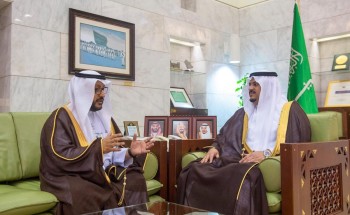 سمو أمير منطقة الرياض بالنيابة يستقبل مدير عام الشؤون الصحية بالمنطقة