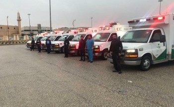 الجهات الحكومية تستنفر في “حفر الباطن”.. والدفاع المدني ينقذ 44 شخصاً جراء الأمطار