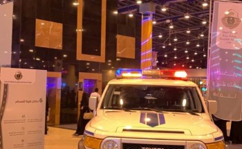 أمن الطرق بالمنطقه الشرقيه تفتتح معرضها بمجمع العثيم التجاري بالدمام