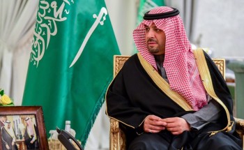 أمير الحدود الشمالية يستقبل نائب رئيس شركة معادن