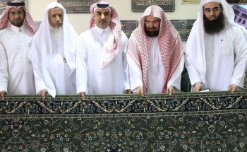 شاهد.. السجاد الجديد للمسجد النبوي مزود بشريحة إلكترونية ومصنوع بأيدٍ سعودية