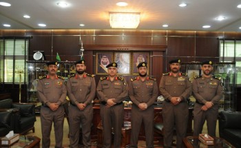 ترقية عدد من ضباط شرطة الجوف لرتبة عقيد