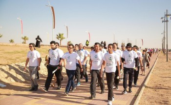 صحة حفر الباطن تطلق فعالية الحملة التوعوية للمشي