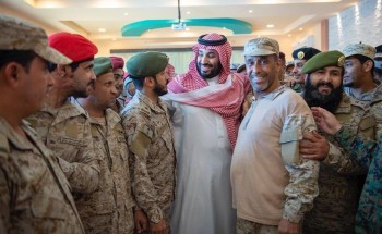 فيديو.. كلمة الأمير محمد بن سلمان للمرابطين بالحد الجنوبي أثناء زيارته لهم