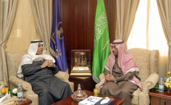 مدير جامعة حائل يبحث أوجه التعاون مع رئيس هيئة الإحصاء