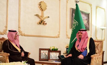 أمير منطقة الحدود الشمالية يستقبل محافظ الهيئة العامة للزكاة