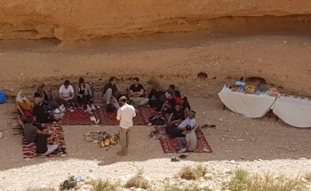 فريق اتحاد الصحافة السياحي يكتشف وادي العجائب وبحيرة النسر