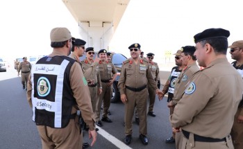 مدير الأمن العام يوجه بسرعة تفعيل نقطة بوابة المدينة الجنوبية الجديدة