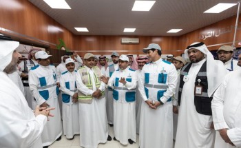 معالي العامودي يقف على استعدادات النقل الترددي