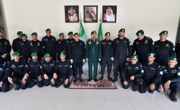 معالي رئيس الحرس الملكي يدشن مركز القيادة والسيطرة في غرفة العمليات الأمنية بالحرس الملكي