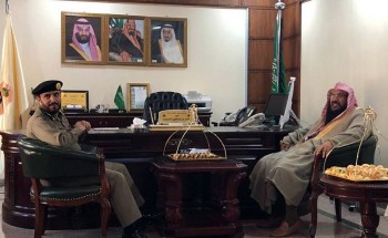 مدير شرطة حائل يستقبل مدير فرع هيئة الأمر بالمعروف بالمنطقة