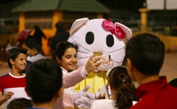 الفعاليات ترصد تفاعل الأطفال مع وسام البادية