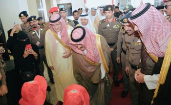 مشعل بن ماجد يدشن الاحتفال باليوم العالمي للدفاع المدني تحت شعار«سلامة الأطفال غايتنا»