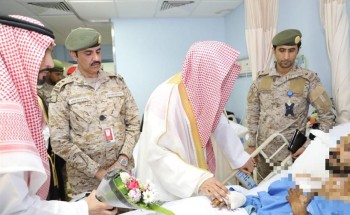 النائب العام يزور الحد الجنوبي.. ويطمئن على مصابي القوات المسلحة (صور)