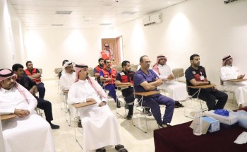 الهلال الأحمر بالجوف يتفاعل مع اليوم العالمي لسلامة المرضى