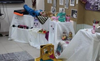 معرض نتاج تعلم بمناسبة اليوم العربي لمحو الأمية بتعليم الأحساء