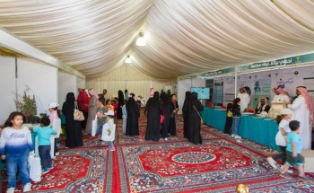 المعرض التوعوي المصاحب لأسبوع البيئة بتبوك يشهد توافد أعداد كبيرة من الزوار