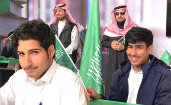 طلاب هديب يتفاعلون و يستنكرون الهجوم الإرهابي بالزلفي