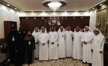 محافظ الجموم يستقبل فريق التمكين المجتمعي