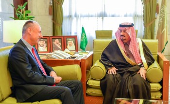 سمو أمير منطقة الرياض يستقبل سفير سويسرا لدى المملكة