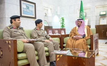 نائب أمير الرياض يستقبل مدير السجون بالمنطقة