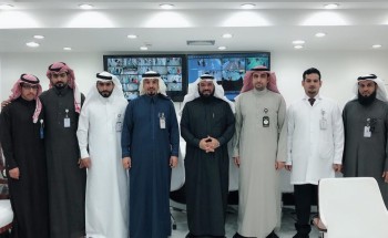 مدير عام التغذية بوزارة الصحة يتفقد أقسام التغذية بمستشفيات حفرالباطن