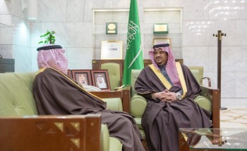 الأمير محمد بن عبدالرحمن يستقبل مدير الشؤون الصحية بمنطقة الرياض